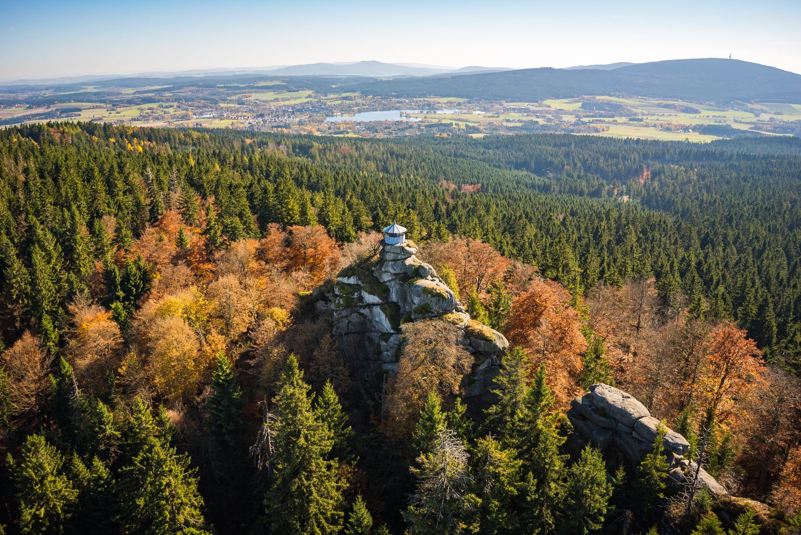 Blick auf den Waldstein Foto NPF